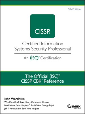 The Official (ISC)2 Guide to the CISSP CBK Reference - ebook